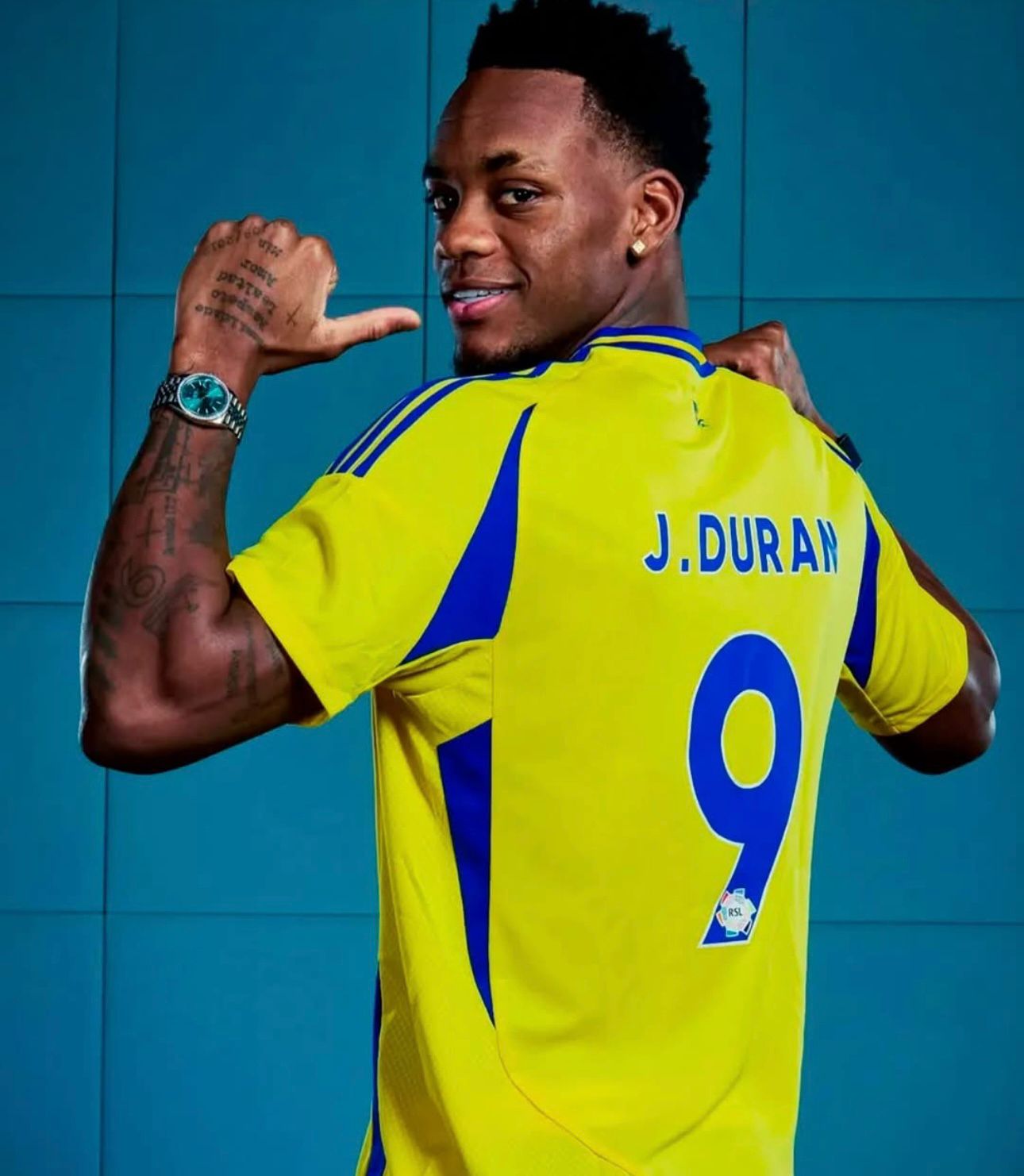 Jhon Jader Duran debuto con el Al Nassr