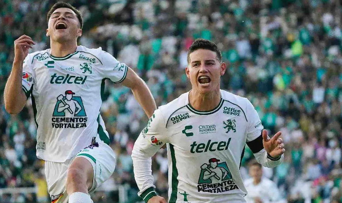 James Rodríguez marco su primer gol en la liga mx