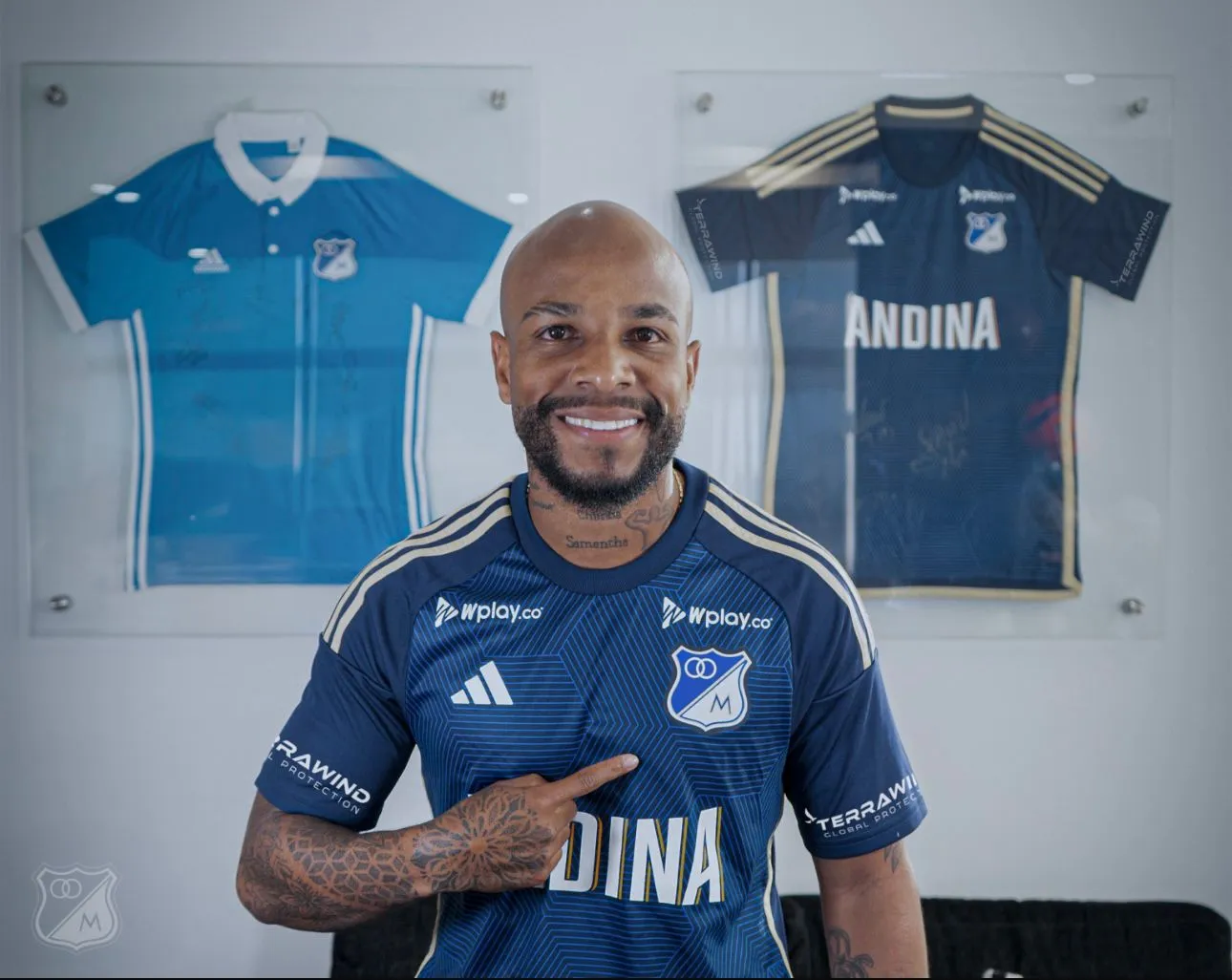 Nicolás Giraldo nuevo jugador de Millonarios de Bogota.